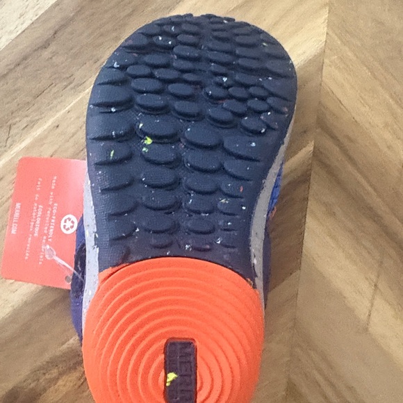 Merrell Kids Blue and Orange Sneakers - Picture 3 of 3